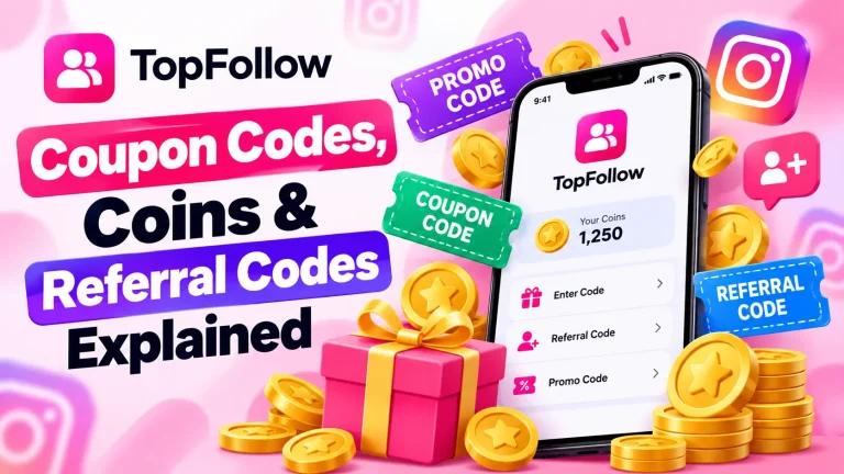 top follow coupon code